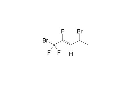 Z-1,1,2-TRIFLUORO-1,4-DIBROMO-2-PENTENE