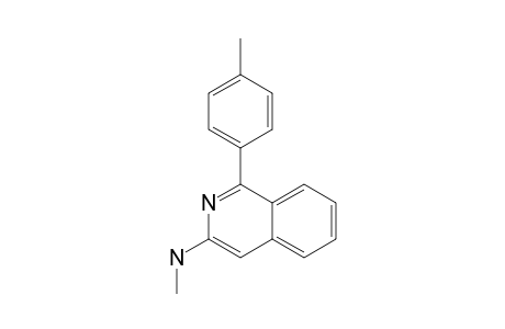 1-(PARA-METHYLPHENYL)-3-METHYLAMINO-ISOQUINOLINE