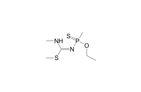 (ANTI)-S,N-DIMETHYL-N'-METHYL(ETHOXY)THIOPHOSPHORYLISOTHIOUREA