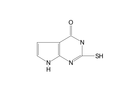 4,7-DIHYDRO-2-MERCAPTO-3H-PYRROLO[2,3-d]PYRIMIDIN-4-ONE