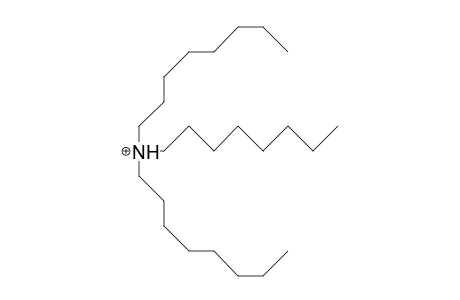 Trioctylammonium cation