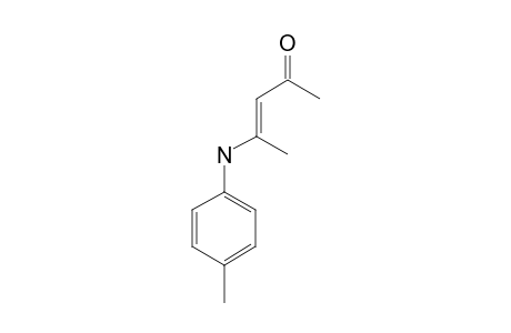 4-(4-METHYLPHENYL)-AMINOPENT-3-EN-2-ONE