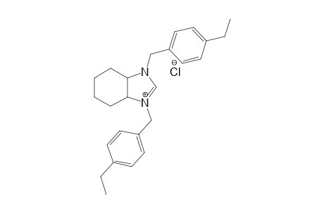 1,3-BIS-(4-ETHYLBENZYL)-PERHYDRO-BENZIMIDAZOLINIUM-CHLORIDE