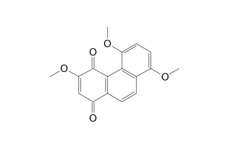 3,5,8-TRIMETHOXY-1,4-PHENANTHRENQUINONE