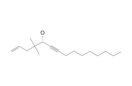 4,4-DIMETHYL-1-PENTADECEN-6-YN-5-OL