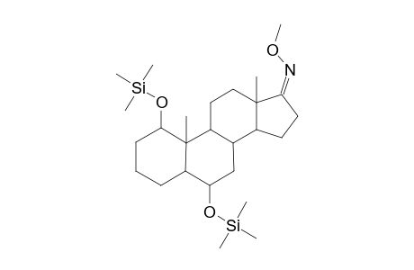 5.ALPHA.-ANDROSTANE-1.BETA.,6.ALPHA.-DIOL-17-ONE(17-O-METHYLOXIME-1.BETA.,6.ALPHA.-DI-TRIMETHYLSILYL ETHER)