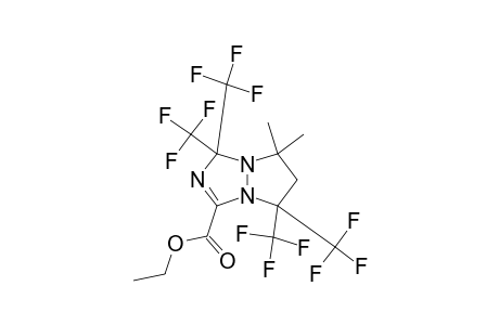 6,6-DIMETHYL-4,4,8,8-TETRAKIS-(TRIFLUOROMETHYL)-1,3,5-TRIAZABICYCLO-[3.3.0]-OCT-2-EN-2-ETHANOATE