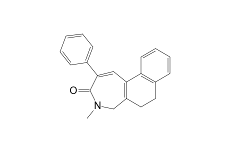 4,5,6,7-Tetrahydro-4-methyl-2-phenyl-3H-naphtho[2,1-c]azepin-3-one