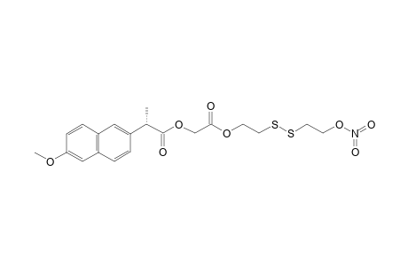 (S)-2-[2-[[2-(NITROOXY)-ETHYL]-DISULFANYL]-ETHOXY]-2-OXO-ETHYL-2-(6-METHOXY-NAPHTHALEN-2-YL)-PROPANOATE