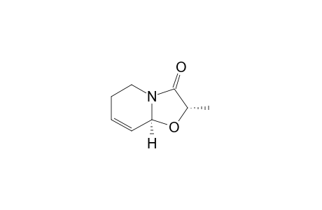 (6S,8S)-8-METHYL-7-OXA-1-AZABICYClO-[4.3.0]-NON-4-EN-9-ONE;MAJOR_EPIMER