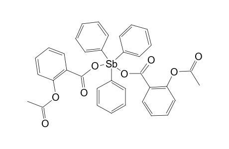 BIS-(ACETYLSALICYLATO)-TRIPHENYLANTIMONY(V);[PH3SB-O(C9H7O4)2]