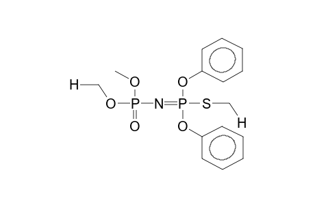 O,O-DIPHENYL-S-METHYL-N-DIMETHOXYPHOSPHINYLIMIDOTHIOPHOSPHATE