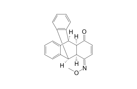 (+-)-(Z,4a.alpha.,9.alpha.,9a.alpha.,10.alpha.)-4-methoxyimino-4a,9,9a,10-tetrahydro-9,10[1',2']benzonoanthracen-1(4H)-one