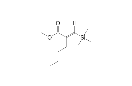 METHYL-(E)-2-BUTYL-3-(TERT.-BUTYLDIMETHYLSILYL)-PROP-2-ENOATE