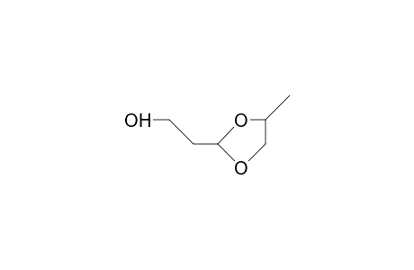 1,3-Dioxolane-2-ethanol, 4-methyl-, cis-