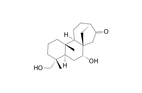 17-Norkauran-16-one, 7,18-dihydroxy-, (4.alpha.,7.alpha.)-