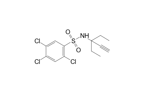 N-(1,1-diethyl-2-propynyl)-2,4,5-trichlorobenzenesulfonamide