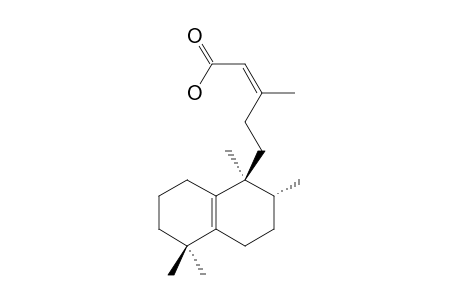 ENT-HALIMA-5(10),13E-DIEN-15-OIC-ACID