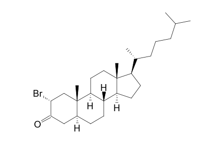 2a-Bromo-5a-cholestan-3-one