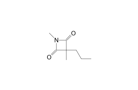 1,3-Dimethyl-3-propylazetidine-2,4-dione