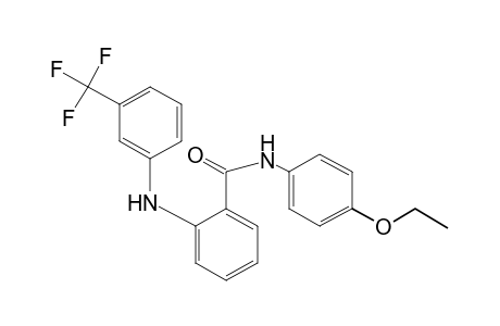 2-(alpha,alpha,alpha-TRIFLUORO-m-TOLUIDINO)-p-BENZOPHENETIDIDE