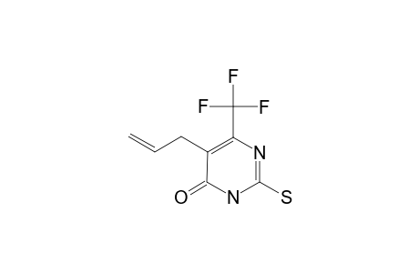 5-(2-PROPEN-1-YL)-2-THIOL-6-TRIFLUOROMETHYL-PYRIMIDIN-4(3H)-ONE