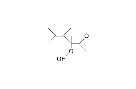 3,4,5-Trimethyl-3-hydroperoxy-4-hexen-2-one