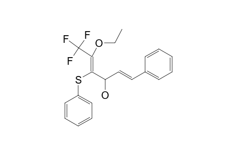 (2-E,5-E)-2-ETHOXY-1,1,1-TRIFLUORO-6-PHENYL-3-(PHENYLTHIO)-HEXA-2,5-DIEN-4-OL