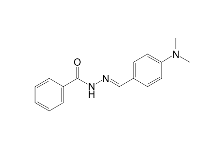 benzoic acid, [p-(dimethyiamino) benzylidene]hydrazide