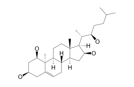 (22S)-CHOLEST-5-ENE-1-BETA,3-BETA,16-BETA,22-TETRAOL