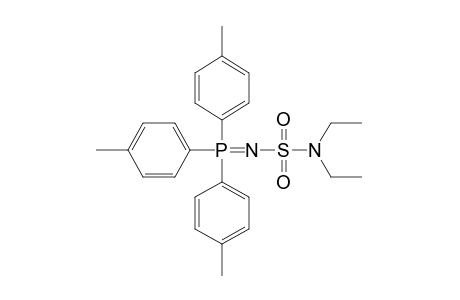 N,N-diethyl-N'-(tri-p-tolylphosphoranylidene)sulfamide