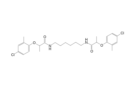 2-(4-chloro-2-methylphenoxy)-N-(6-{[2-(4-chloro-2-methylphenoxy)propanoyl]amino}hexyl)propanamide