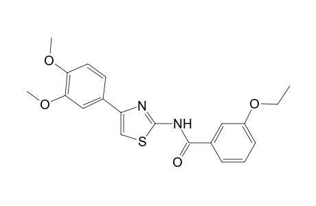 N-[4-(3,4-dimethoxyphenyl)-1,3-thiazol-2-yl]-3-ethoxybenzamide