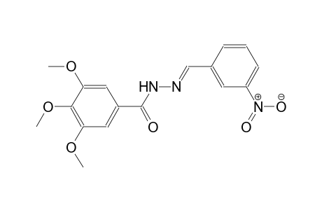 benzoic acid, 3,4,5-trimethoxy-, 2-[(E)-(3-nitrophenyl)methylidene]hydrazide