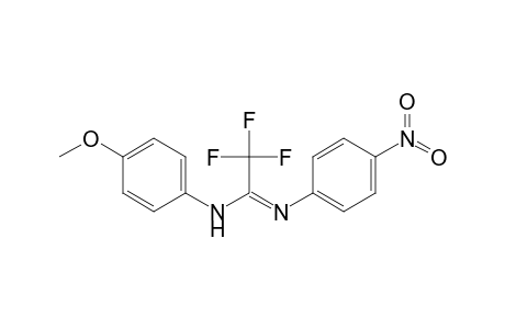 2,2,2-trifluoro-N-(4-methoxyphenyl)-N'-(4-nitrophenyl)acetamidine