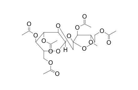 3,3',4,6,6'-PENTA-O-ACETYL-1',2-ANHYDRO-4'-O-METHYLSUCROSE