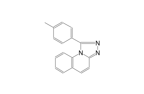 [1,2,4]triazolo[4,3-a]quinoline, 1-(4-methylphenyl)-