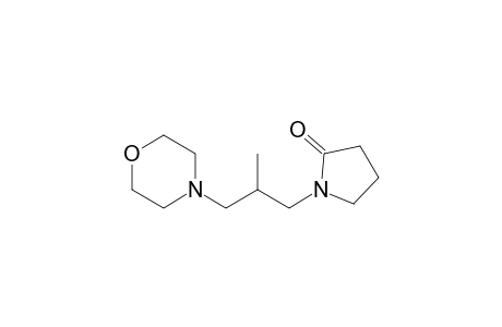 1-(2-Methyl-3-morpholin-4-yl-propyl)pyrrolidin-2-one