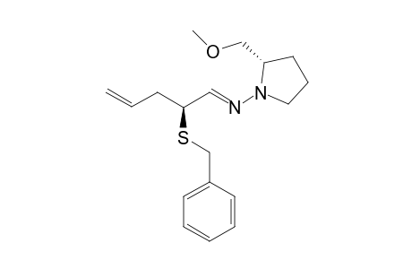 (E)-[(2S)-2-(benzylthio)pent-4-enylidene]-[(2S)-2-(methoxymethyl)pyrrolidino]amine