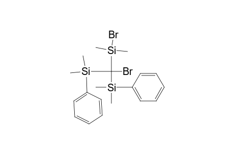 Bromo-(bromodimethylsilyl)-bis(dimethylphenylsilyl) methane