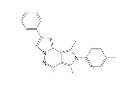 1,3,4-trimethyl-2-(4-methylphenyl)-8-phenyl-2H-dipyrrolo[1,2-b:3,4-d]pyridazine