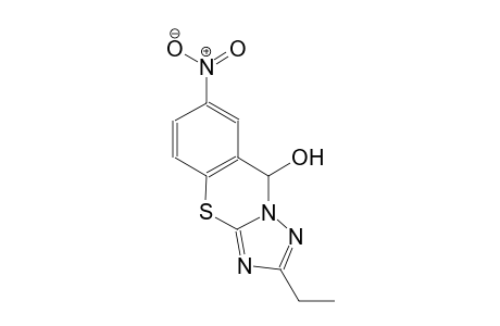 2-ethyl-7-nitro-9H-[1,2,4]triazolo[5,1-b][1,3]benzothiazin-9-ol