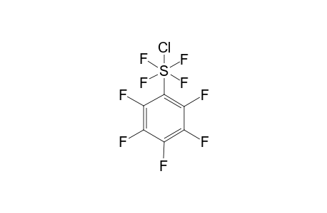 2,3,4,5,6-PENTAFLUOROPHENYLSULFUR-CHLOROTETRAFLUORIDE;TRANS-ISOMER