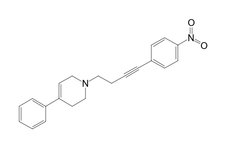 1-[4-(4-nitrophenyl)but-3-ynyl]-4-phenyl-3,6-dihydro-2H-pyridine