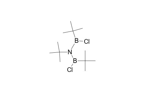 t-Butyl-bis(t-butylchloroboryl)amine