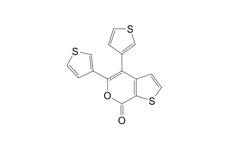 4,5-Di(thiophen-3-yl)-7H-thieno[2,3-c]pyran-7-one