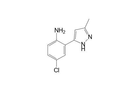 5-(2-amino-5-chlorophenyl)-3-methylpyrazole