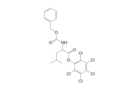 N-CARBOXY-DL-LEUCINE, N-BENZYL PENTACHLOROPHENYL ESTER