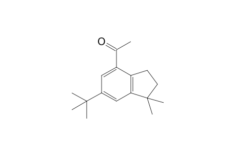 6-tert-butyl-1,1-dimethyl-4-indanyl methyl ketone