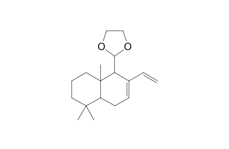 (+)-(1R,4AS,8AS)-2-(5,5,8A-TRIMETHYL-2-VINYL-1,4,4A,5,6,7,8,8A-OCTAHYDRO-NAPHTALEN-1-YL)-[1,3]-DIOXOLANE